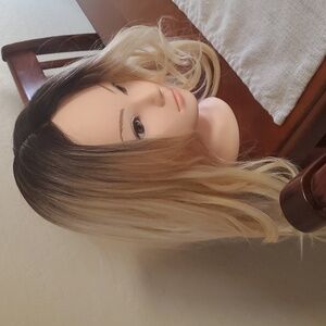 Stylish Ombre Blonde Wig